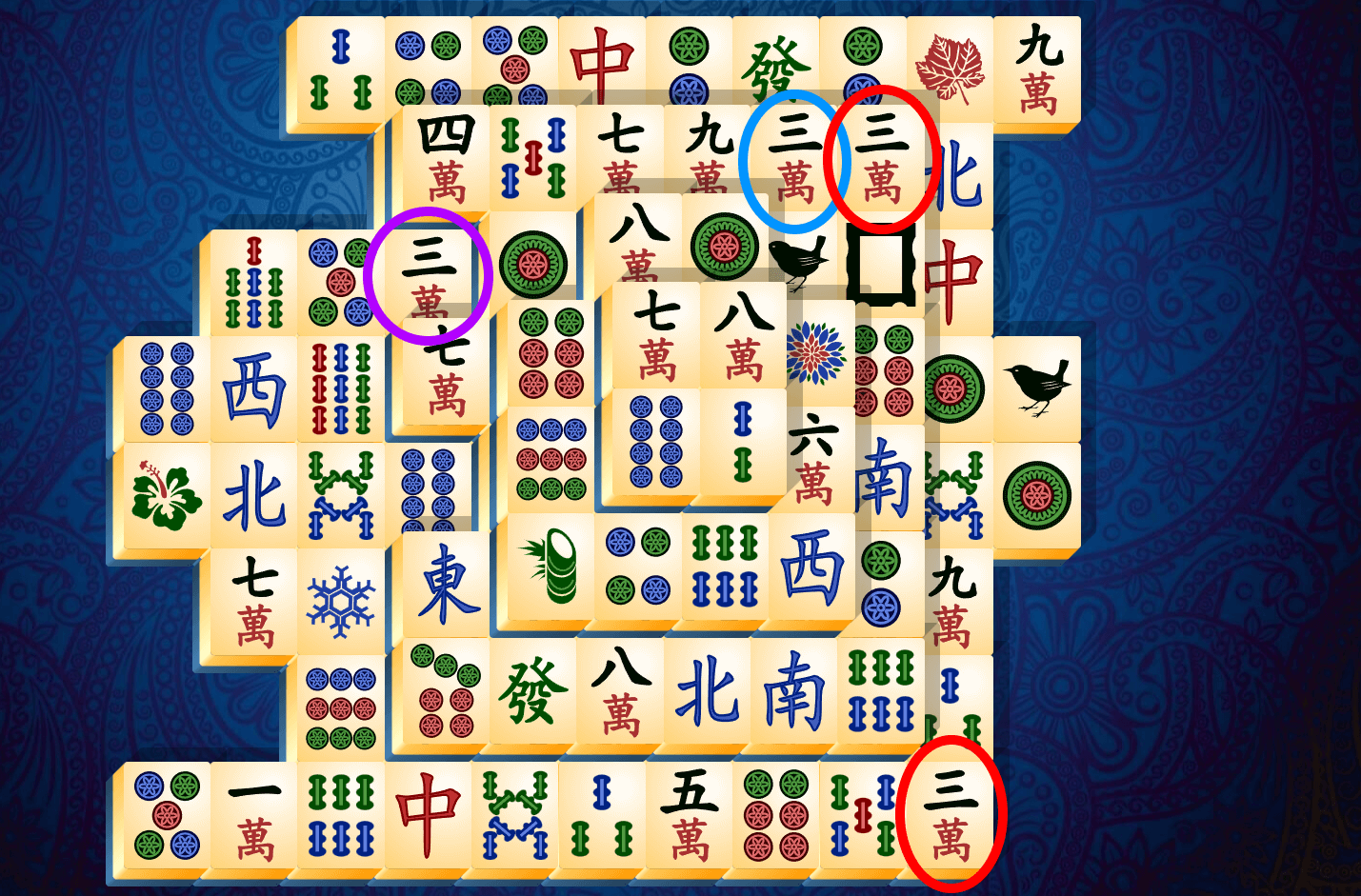 Anleitung zu Mahjong Solitär, Schritt 8